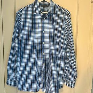 Banana Republic Men’s Check Dress Shirt (M)